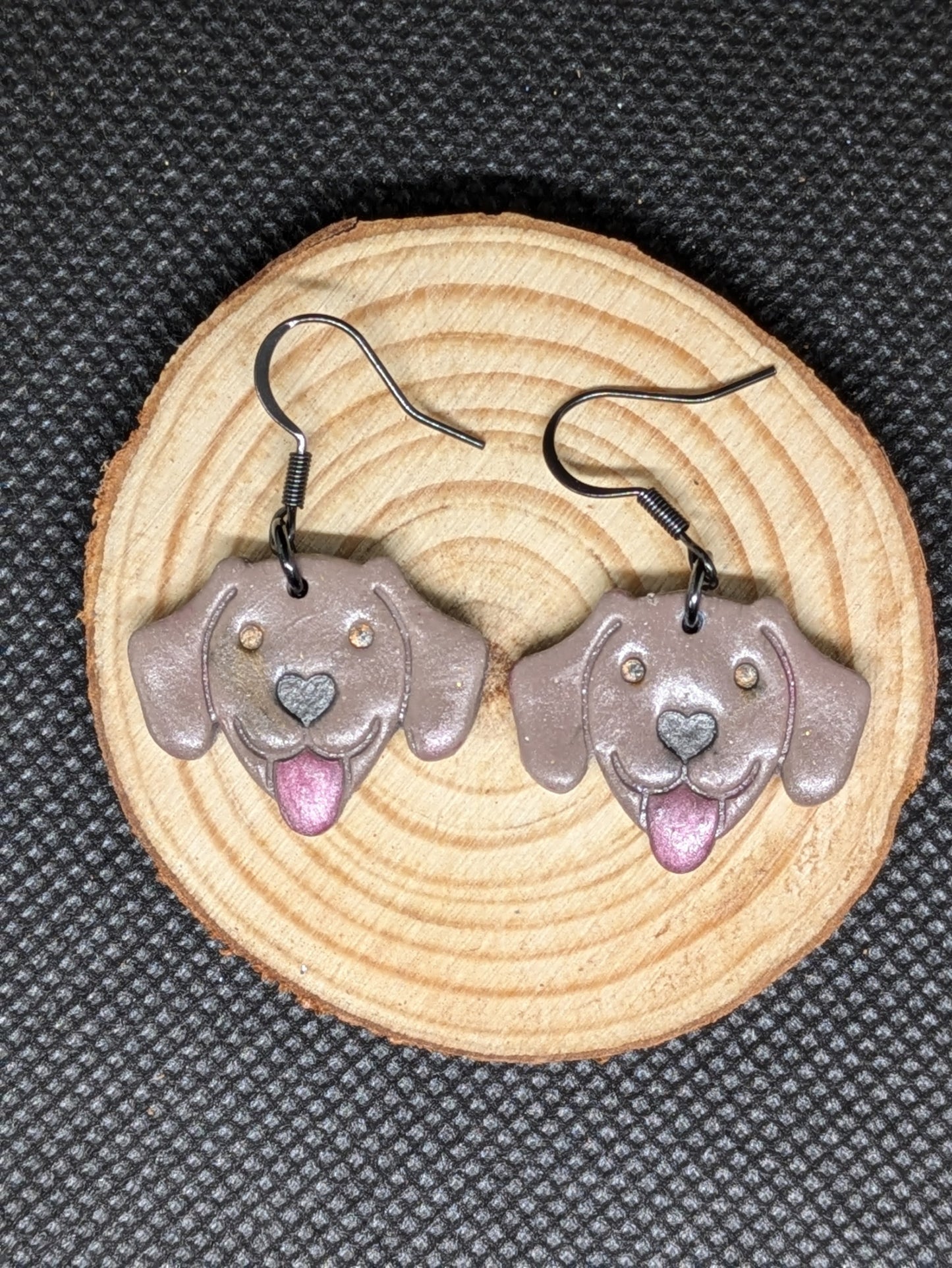 Mocha Dog Dangles