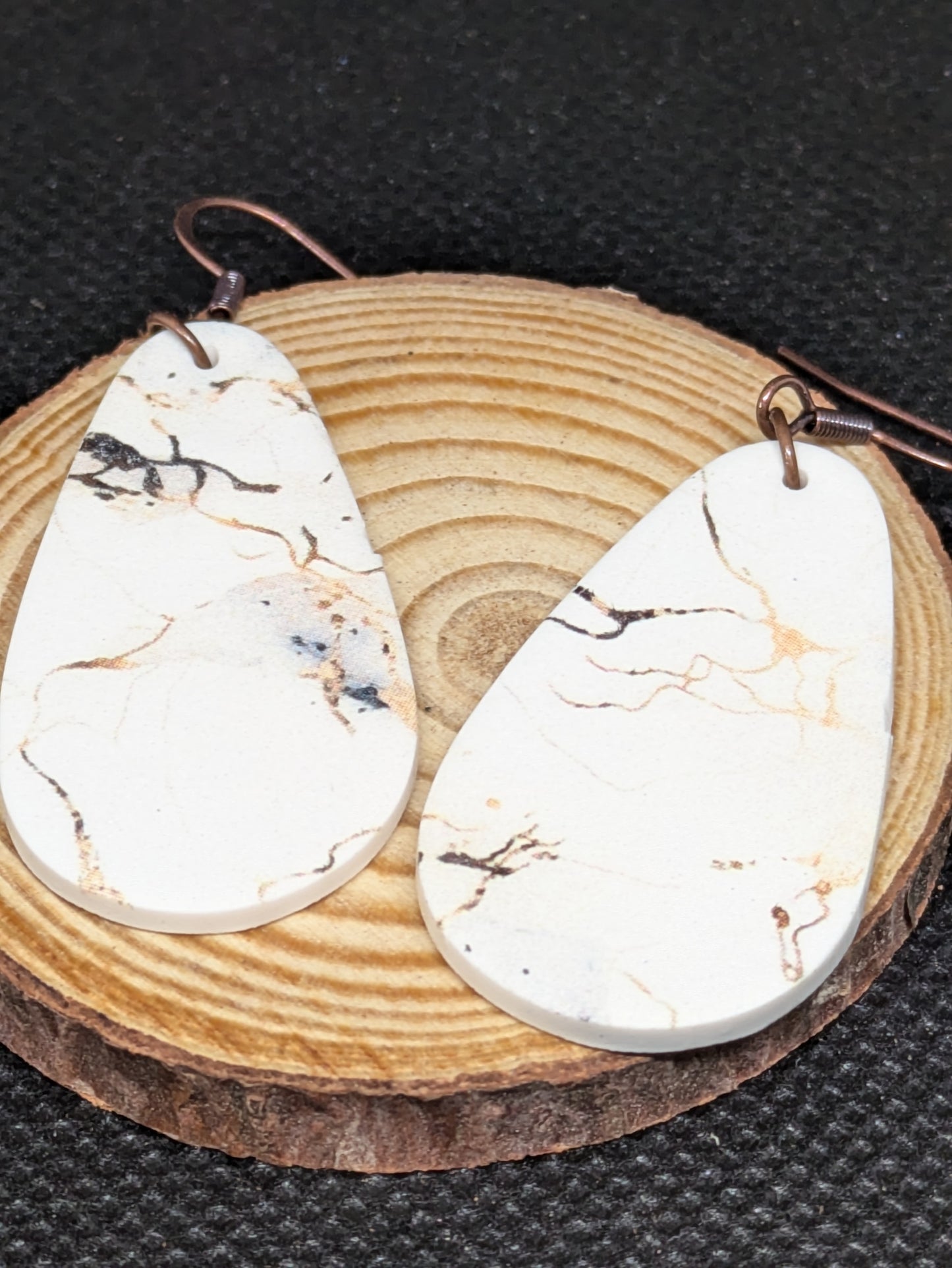 Granite Inspired Dangles