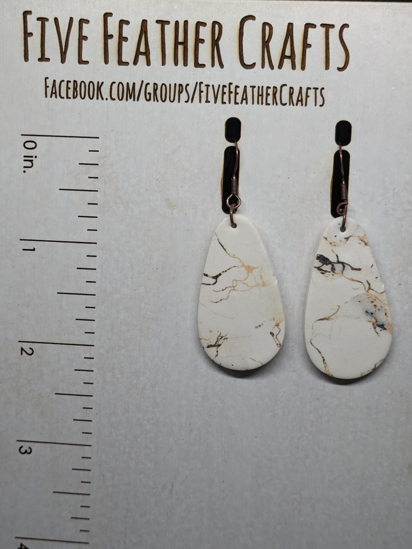 Granite Inspired Dangles