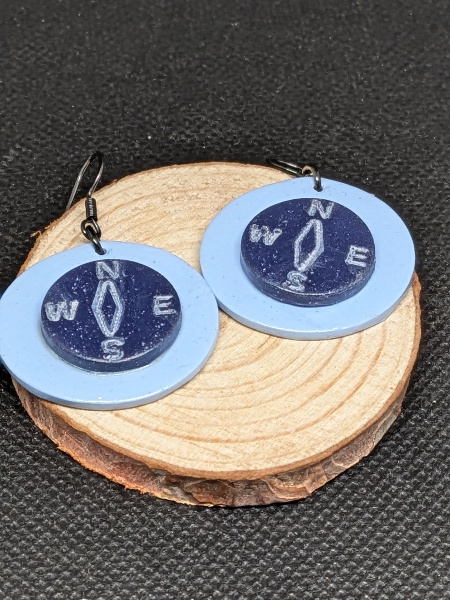 Compass Rose Dangles