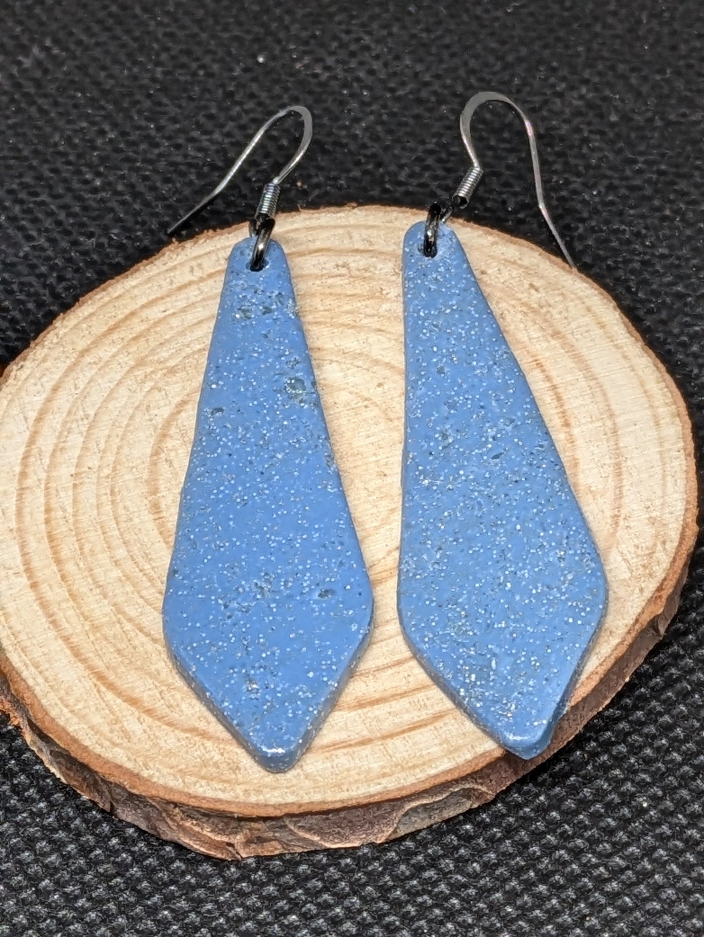 Blue Sparkly Dangles