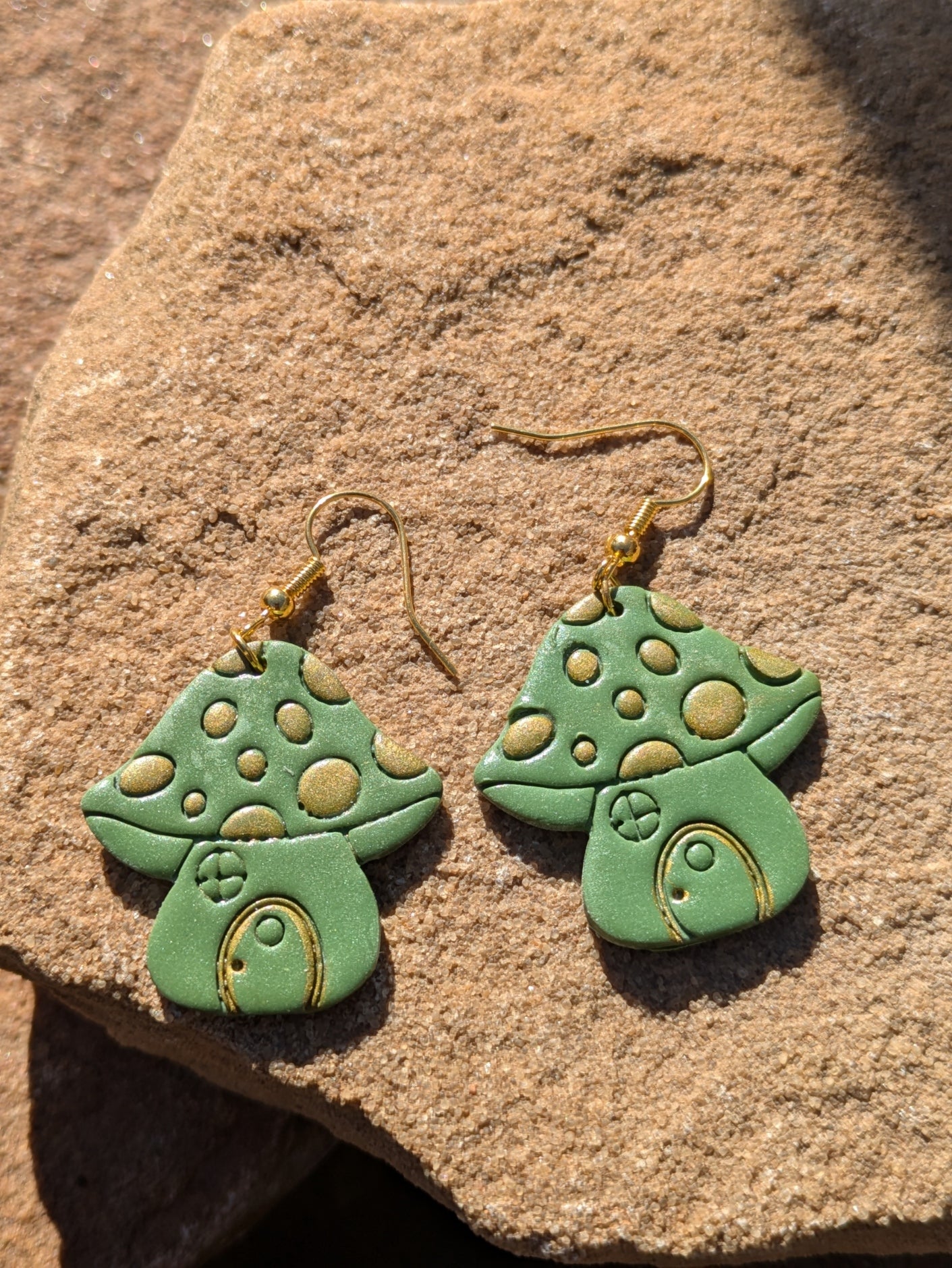 Mushroom House Dangles