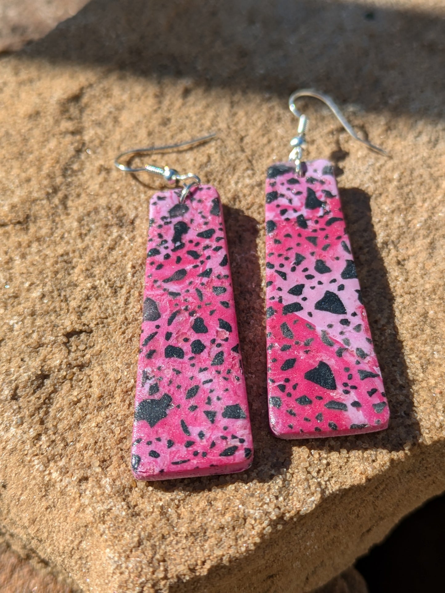 Faux Cheetah Dangles