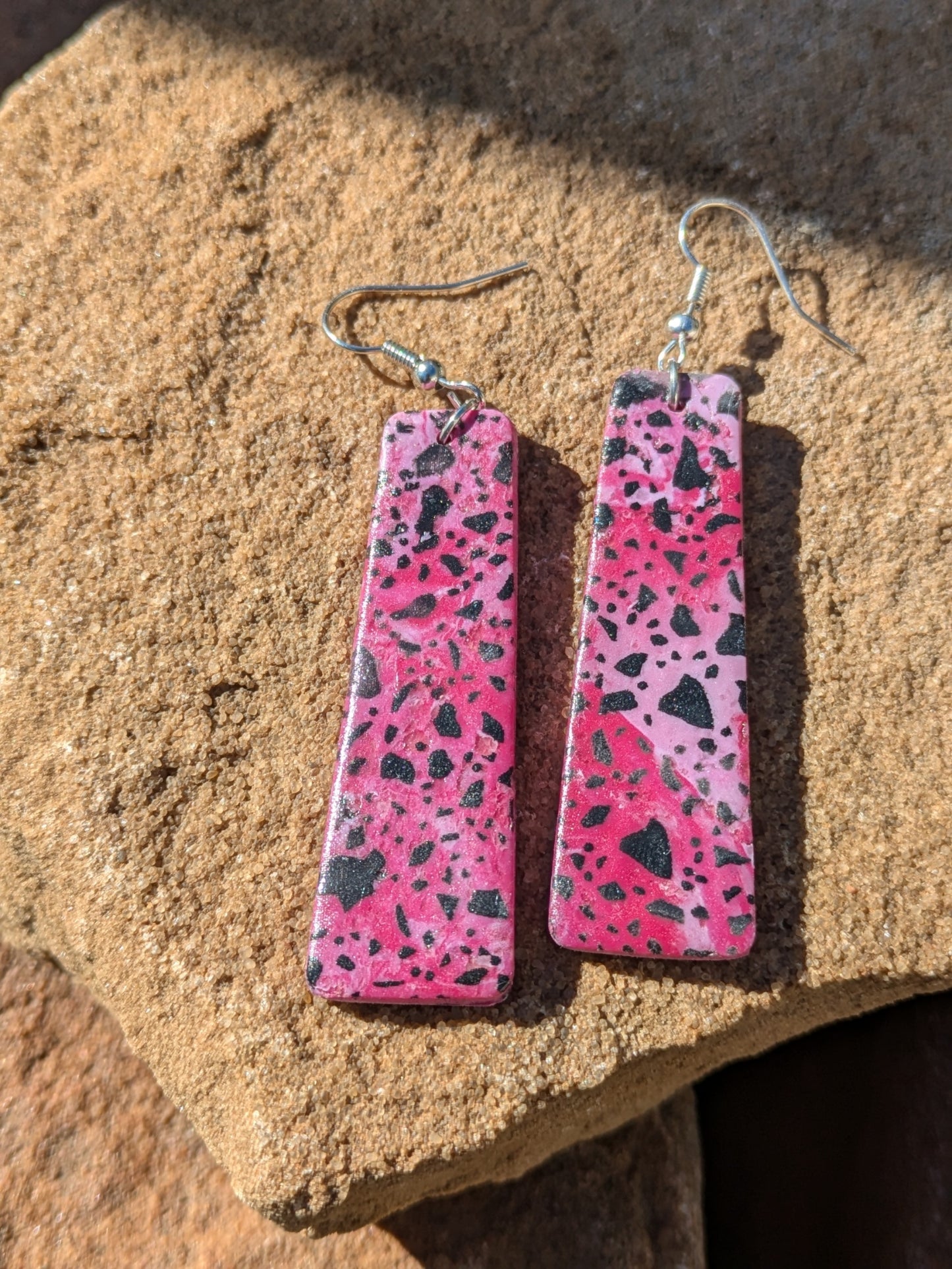 Faux Cheetah Dangles