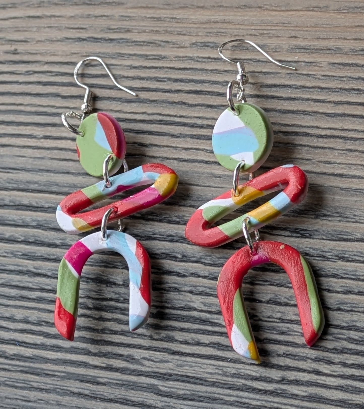 Multicolor Triple Dangles