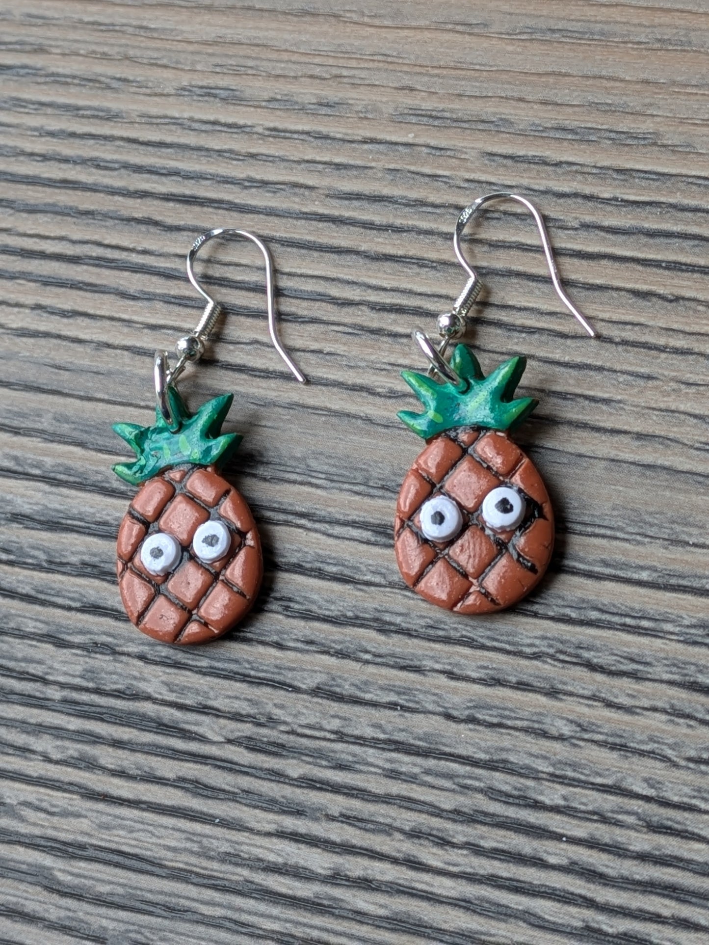 Pineapple Face Dangles