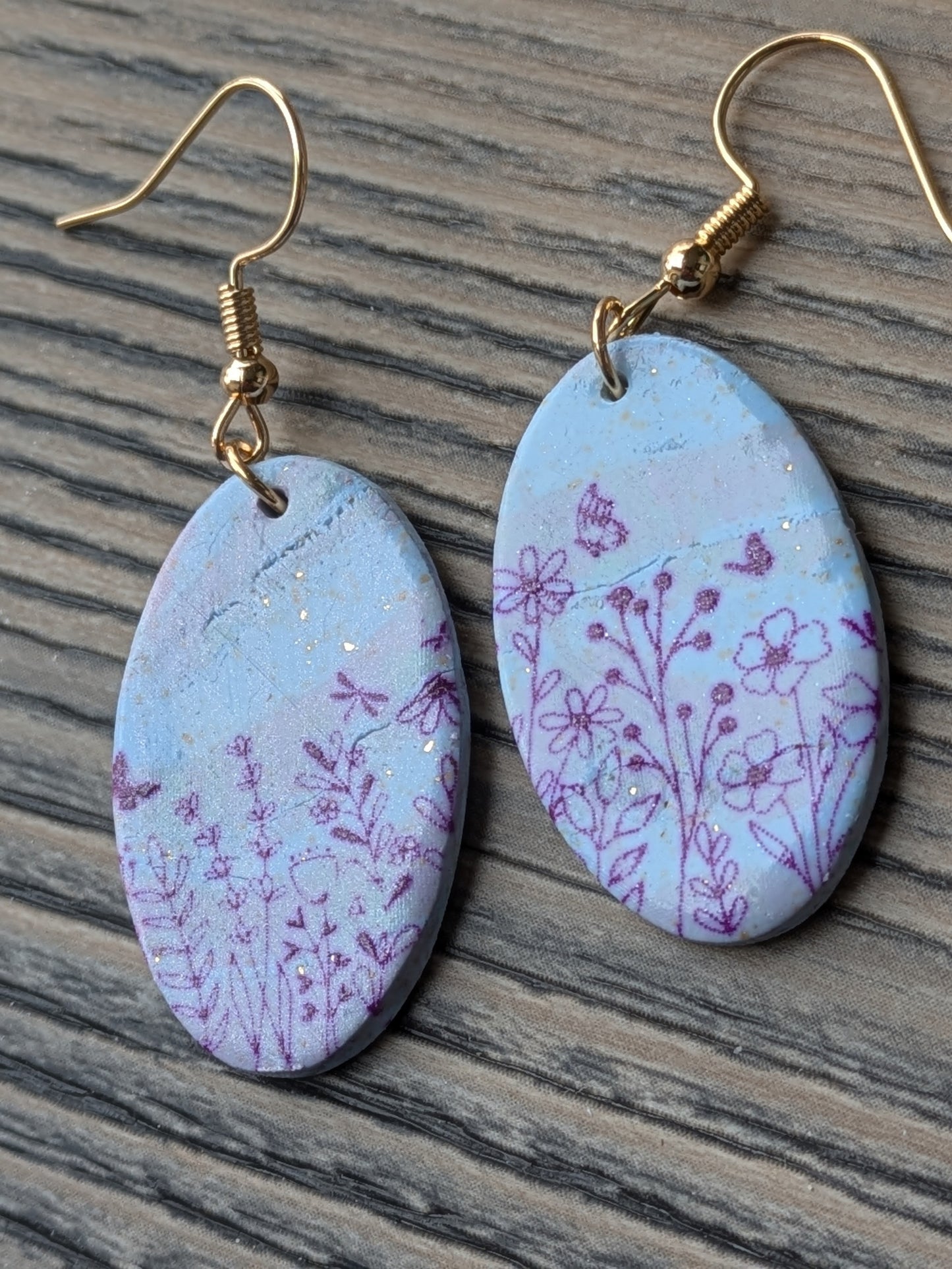 Oval Springtime Dangles
