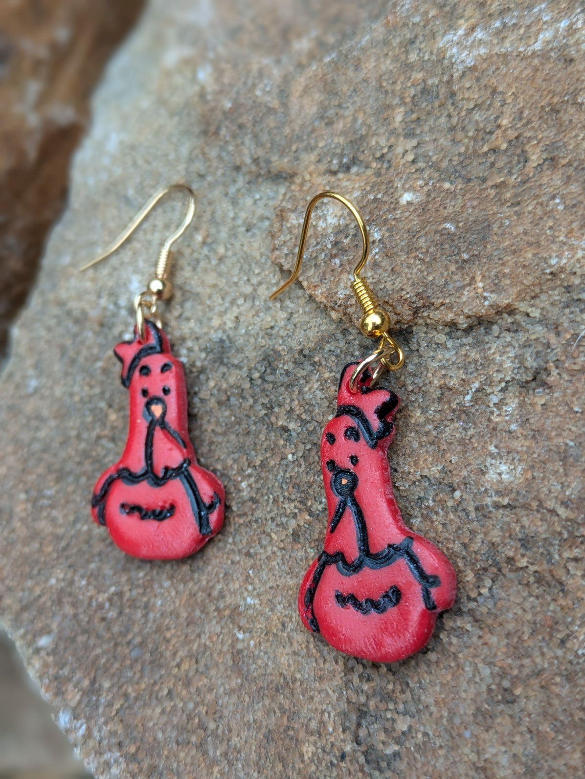 Red Chicken Dangles