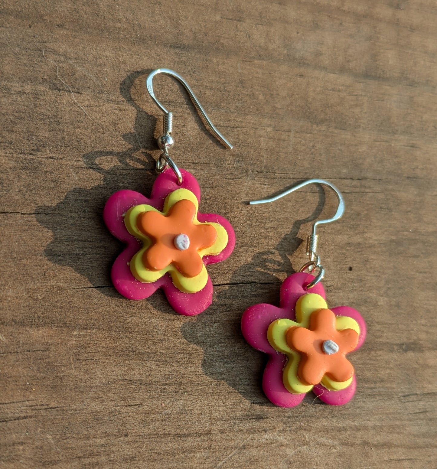 Stacked Flower Dangles