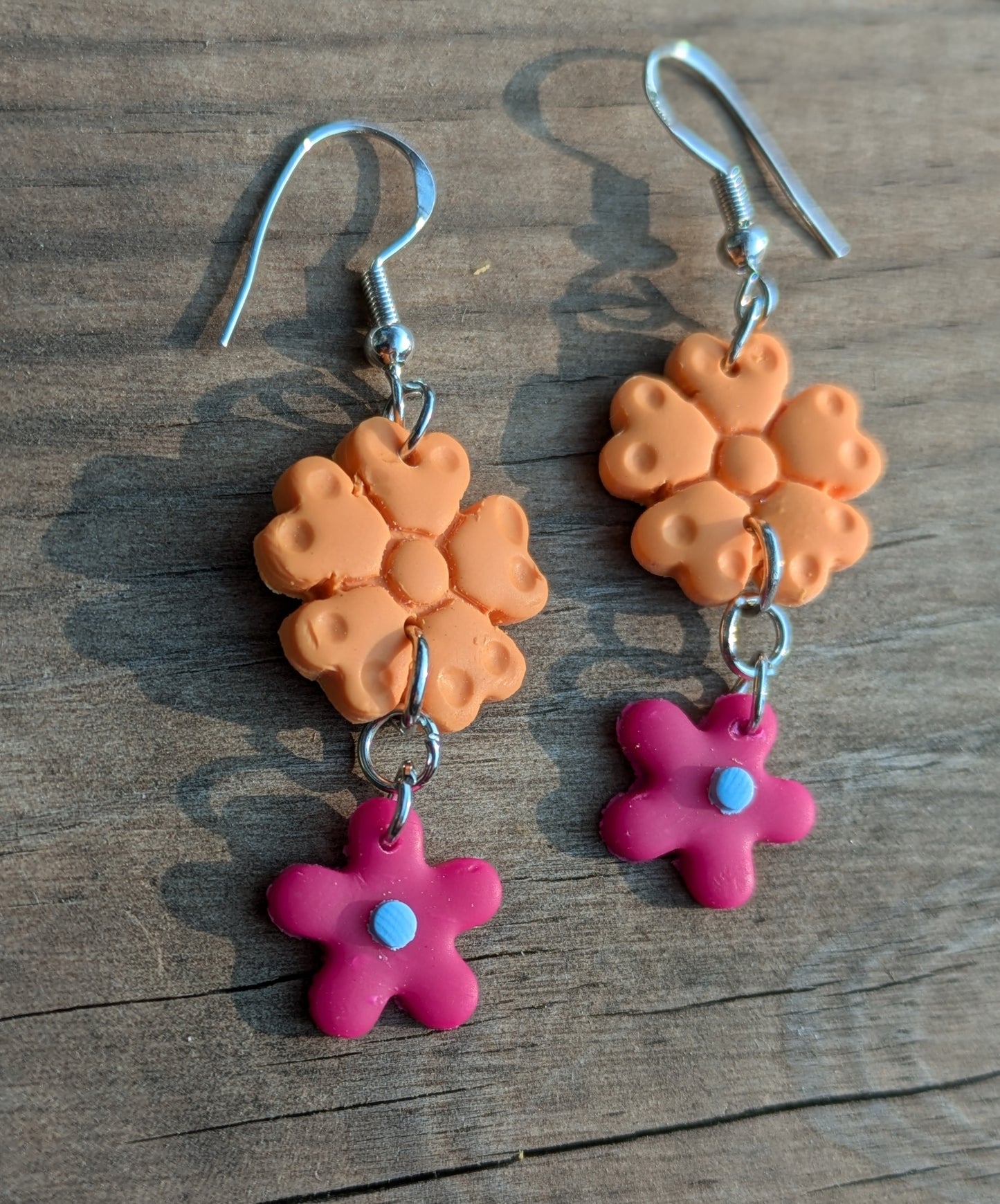 Double Flower Dangles