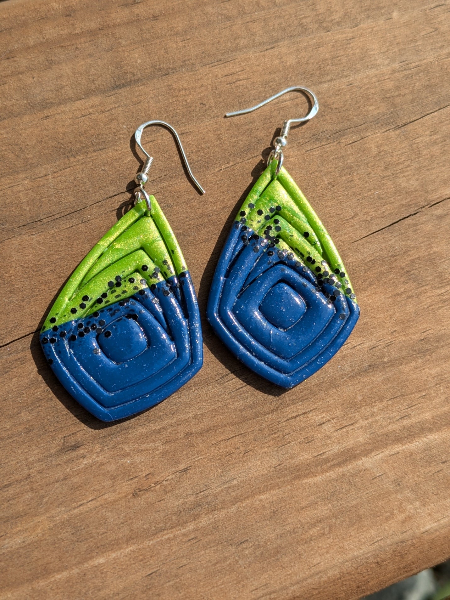 Colorblock Dangles