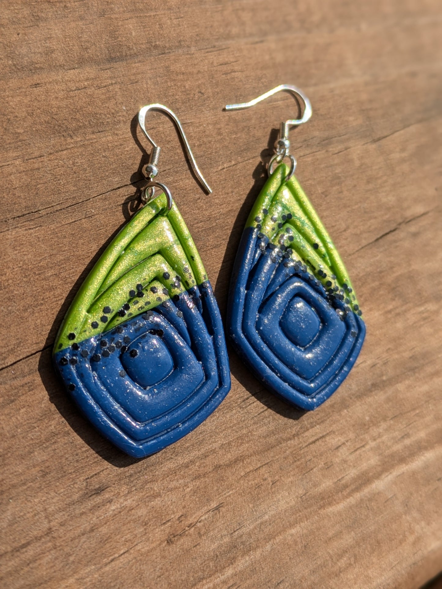 Colorblock Dangles
