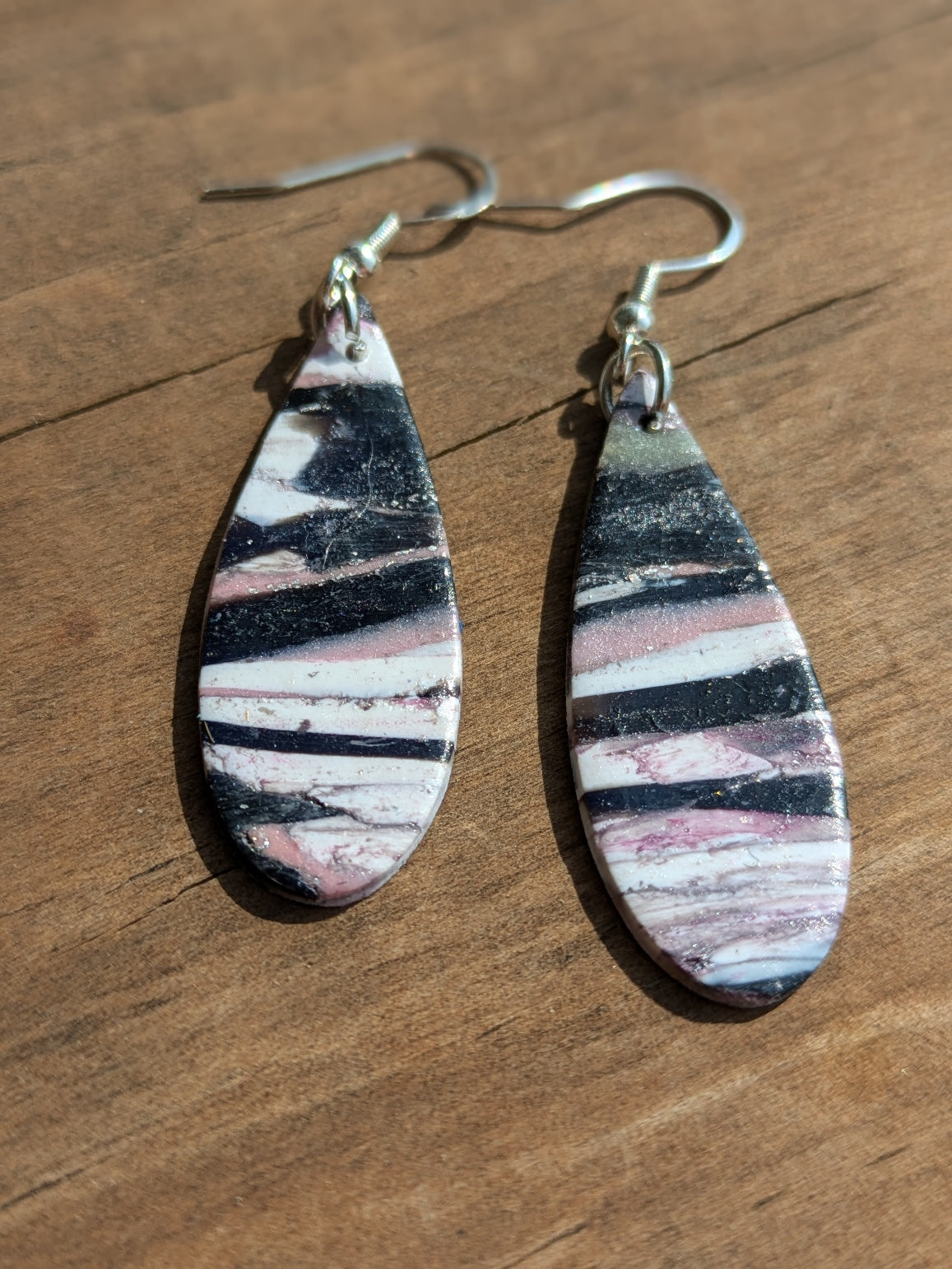 Granite Teardrop Dangles