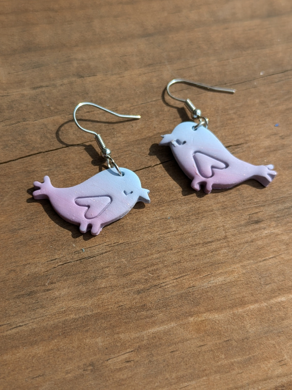 Ombre Lovebird Dangles