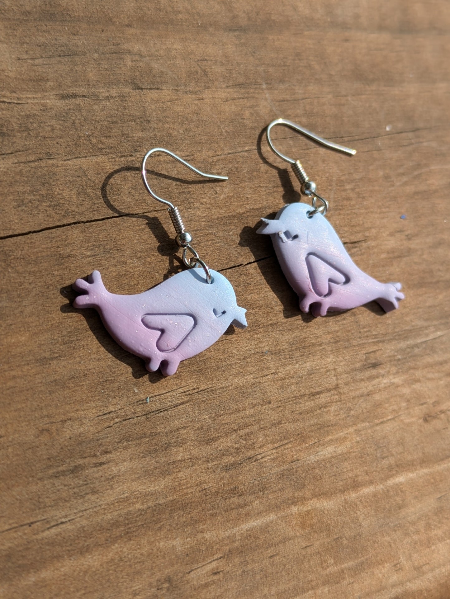 Ombre Lovebird Dangles