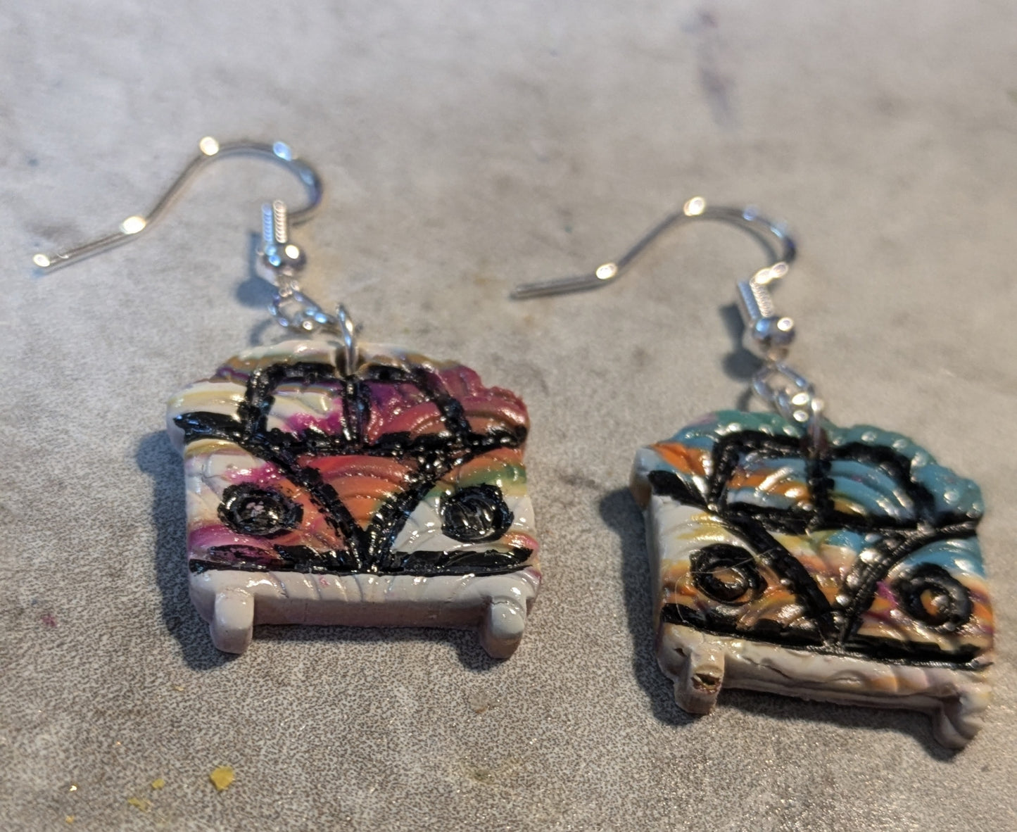Retro Camper Van Dangles