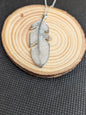 White Feather Necklace