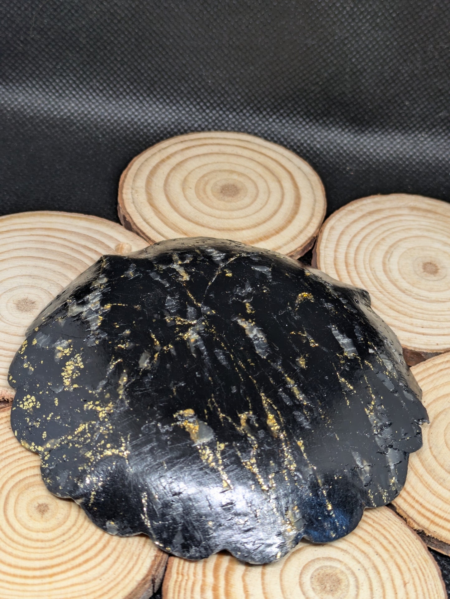 Black and Gold Trinket Dish