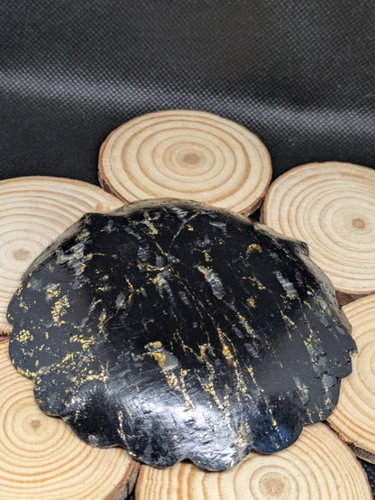 Black and Gold Trinket Dish