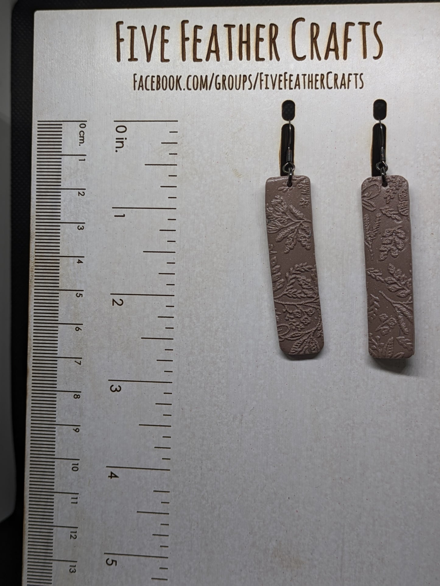 Brown Stone Dangles