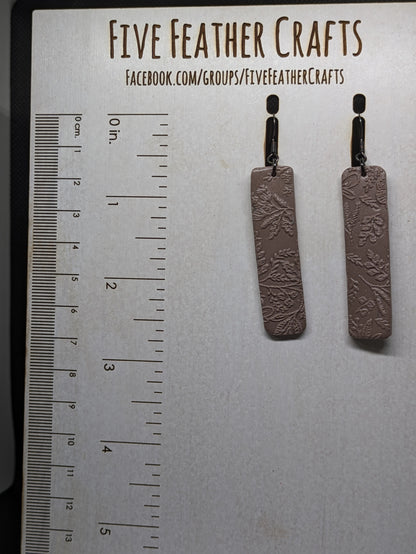 Brown Stone Dangles