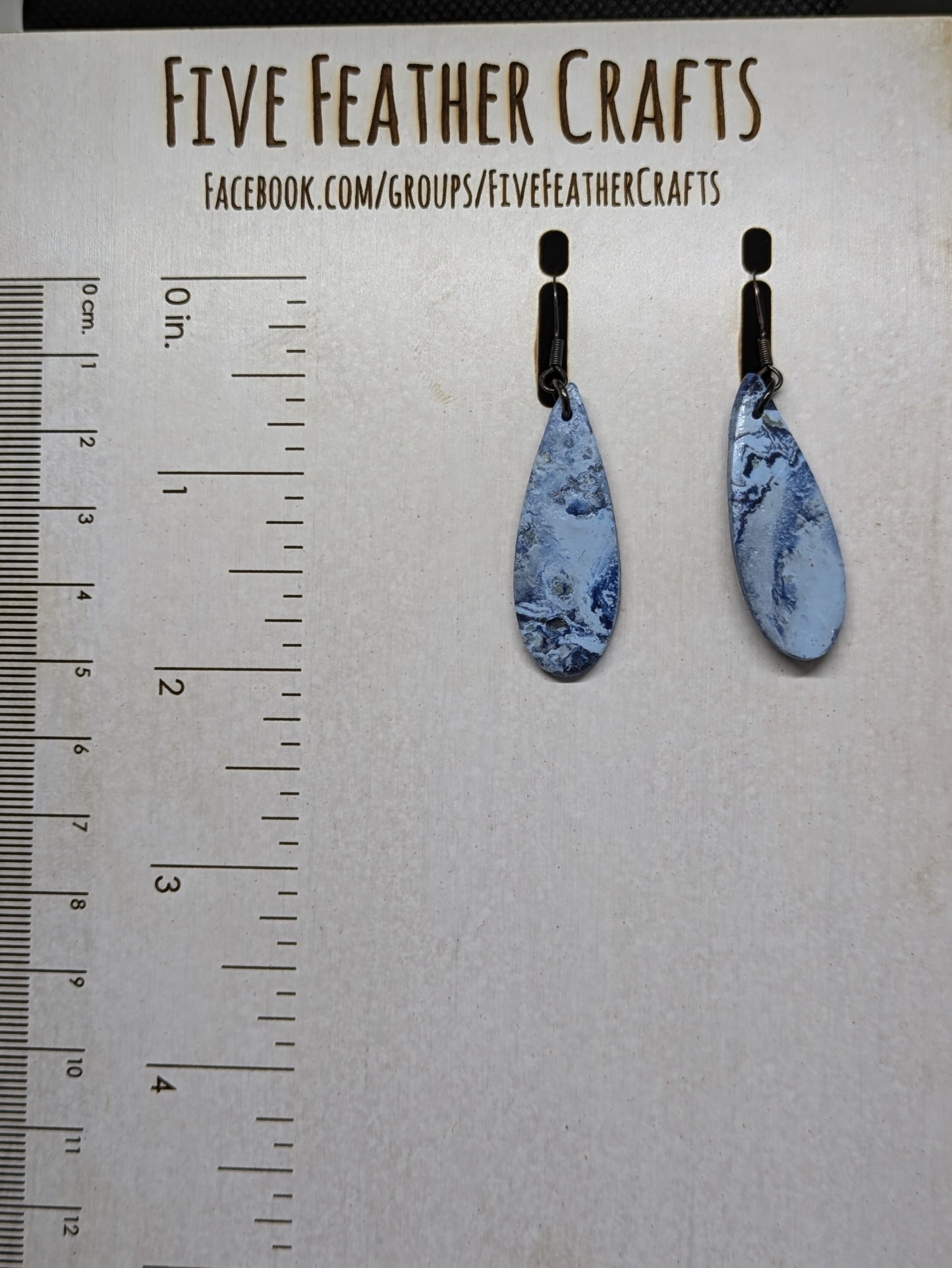 Blue Marble Dangles