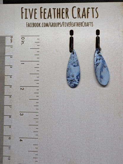 Blue Marble Dangles