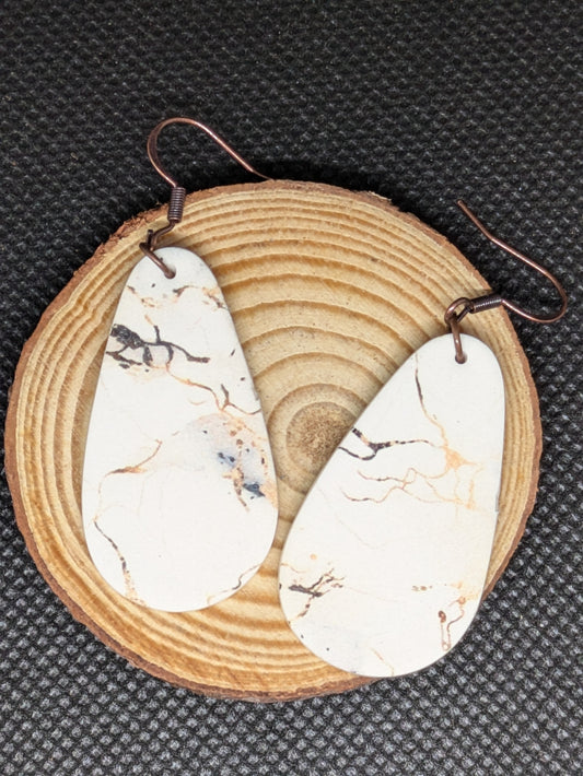 Granite Inspired Dangles