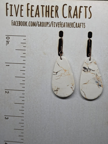 Granite Inspired Dangles