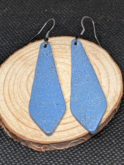 Blue Sparkly Dangles