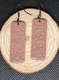 Brown Stone Dangles