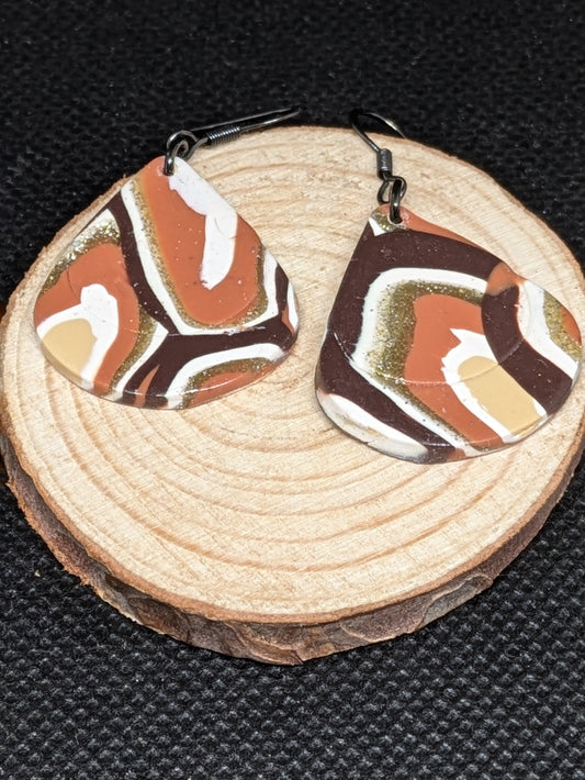 Brown Cane Dangles