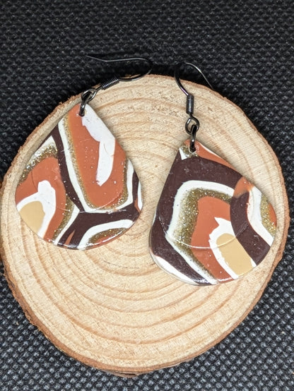 Brown Cane Dangles