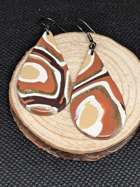 Shades of Brown Dangles