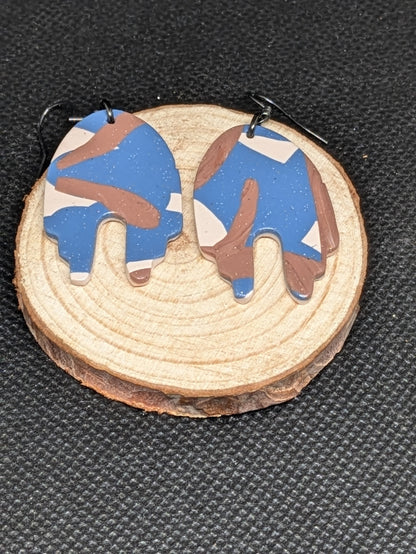 Abstract Dangle Earrings