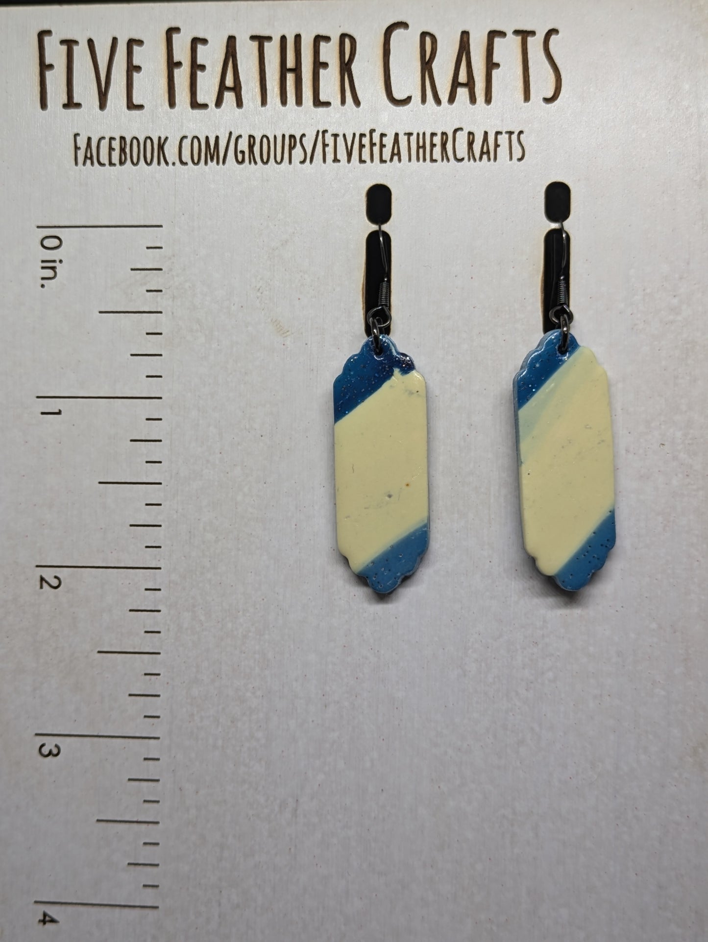 Blue and Yellow Dangles