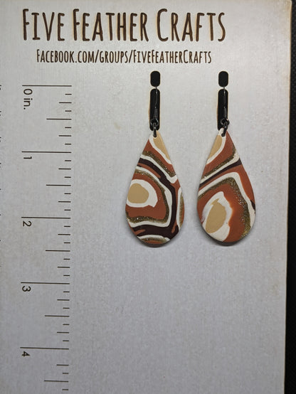 Shades of Brown Dangles