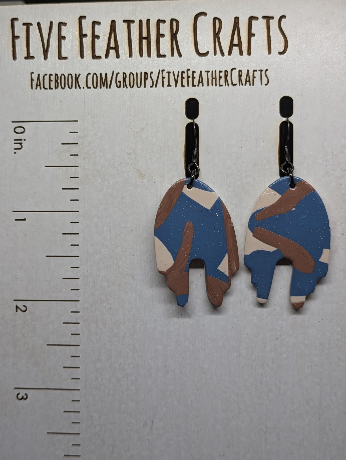 Abstract Dangle Earrings