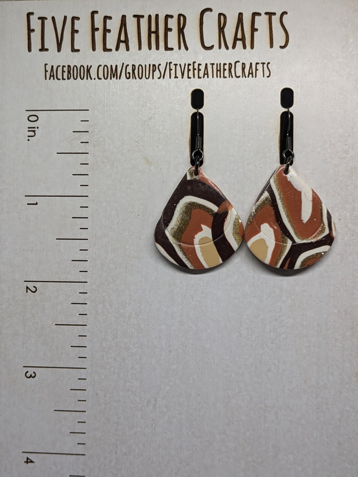 Brown Cane Dangles
