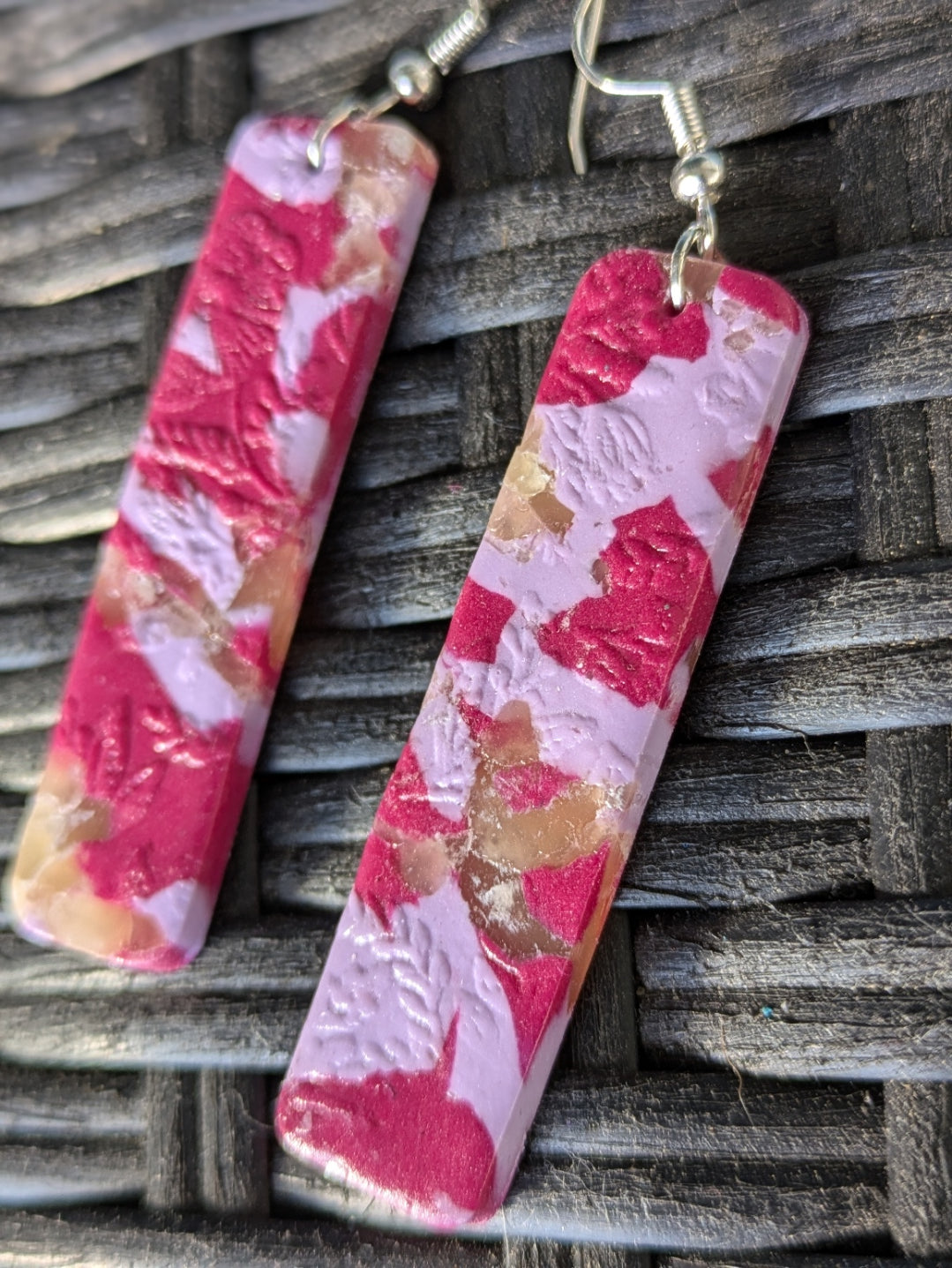 Marbled Bar Dangles