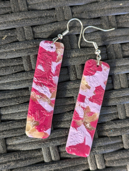 Marbled Bar Dangles
