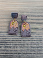 Mountain Sunset Stud Dangles