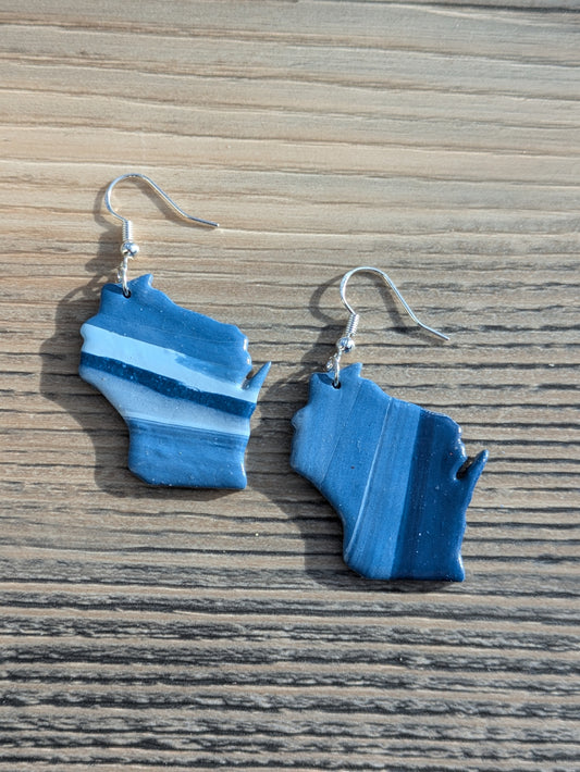 Blue Wisconsin Dangles