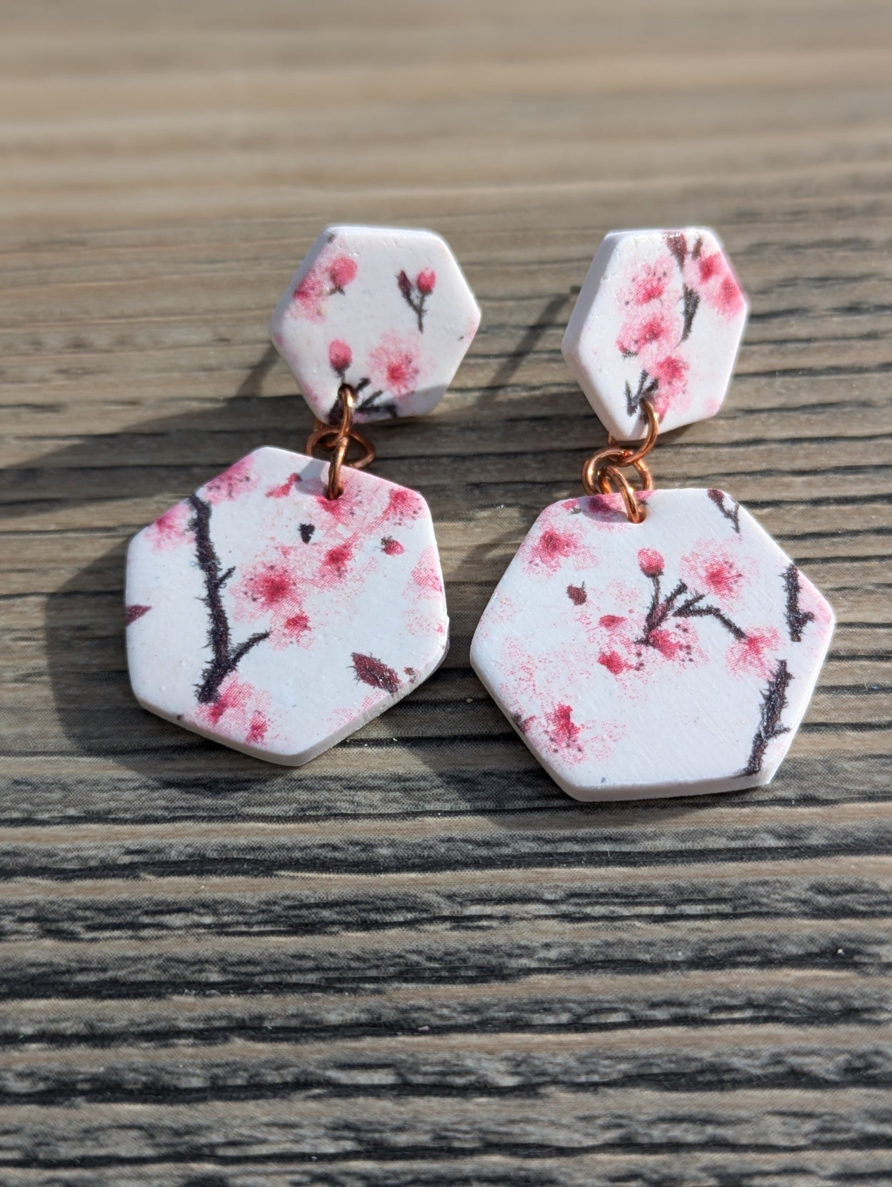 Cherry Blossom Stud Dangles