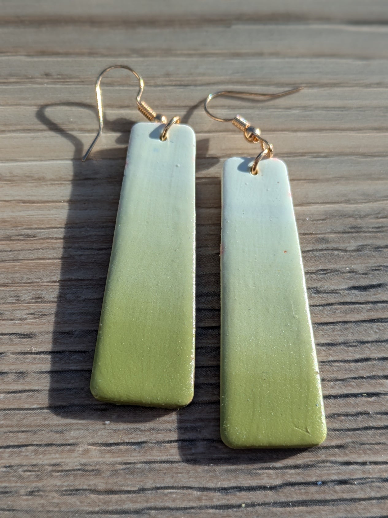 Ombre Green Dangles