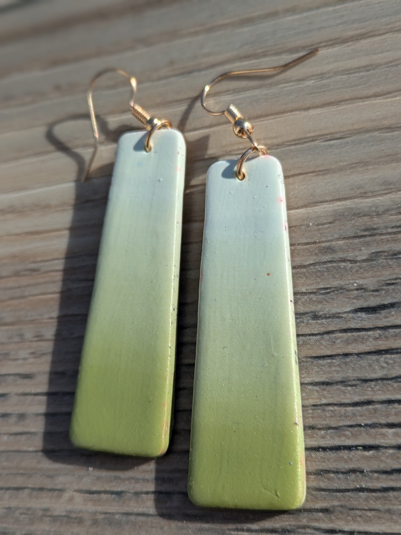 Ombre Green Dangles