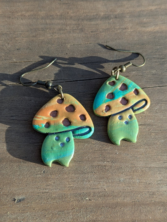 Mushroom Men Dangles