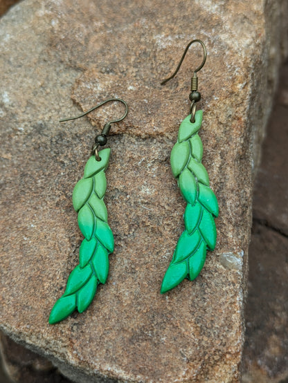 Green Leaf Dangles