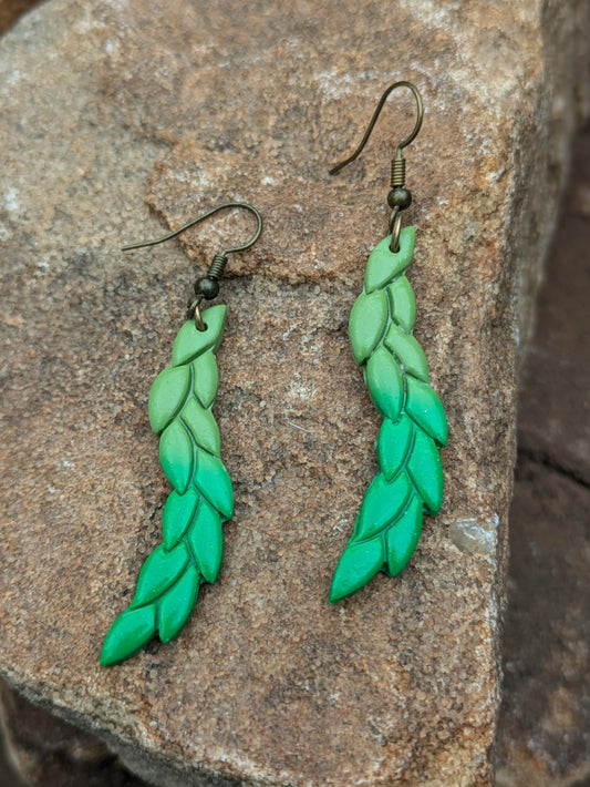 Green Leaf Dangles
