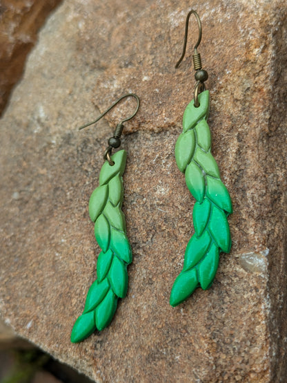 Green Leaf Dangles